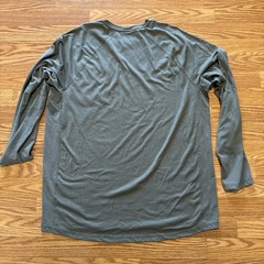 Carhartt Force Olive Relaxed Fit Pocket Crew Neck Long Sleeve T-Shirt Men’s L