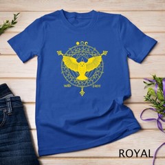 Owl Moon Geometric Pattern Wild Free Minimal Bird Space Art Tee Unisex T-shirt