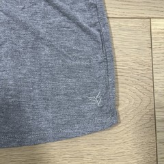 Cozy Earth Bamboo Lounge Pocket T-Shirt Tee Mens Size L Crew Neck Gray