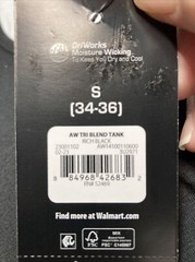 ATHLETIC 2PACK SIZES S GRAY BLACK DRIWORKS TANK TOP NWT