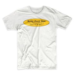 Fun Home Broadway Musical T-Shirt. Bechdel Funeral Home Black, White, Red, Gray