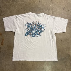 Vintage Patagonia Shirt Mens XL White 90s Art Surf Kayak Nature Mountains USA
