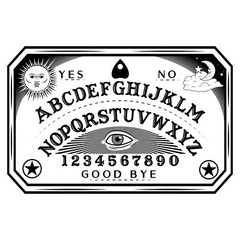 Ouija Board – Occult Dark Magic Halloween Short Sleeve T Shirt