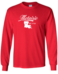 Metairie Louisiana T-Shirt Long Sleeve Graphic tee
