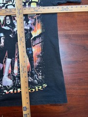 KISS BAND SHIRT 23×31.5 (XL) PSYCHO SMOKE AND MIRRORS-RARE BOOT FIND-CUT TAG-AOP