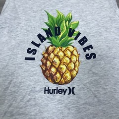 Hurley Pineapple Tropical Graphic Tank Top Island Vibes Mens Size M Medium $26