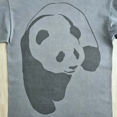 Vintage ENJOI Skateboards Shirt L Skate Big Panda Cartoon Almost Jacuzzi April
