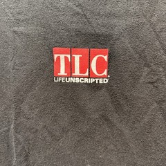 Vintage Discovery Channel TLC Trading Spaces T-Shirt Size XL Black Short Sleeve