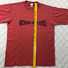 Vintage Op Ocean Pacific Shirt Mens M Coral Orange Skate Surf Single Stitch 90s