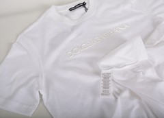 Men’s Dolce & Gabbana White Tonal Logo T-Shirt Men’s Size Medium