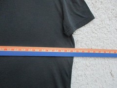 Adidas Shirt Large Adult Black Athletic Logo Stretch Running Gym Modern Fit Mens