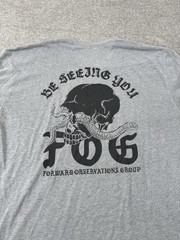 Forward Observations Group Gray T Shirt Adult Extra Large Skull Snake FOG