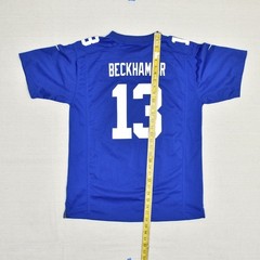 Nike Men NFL On Field Jersey NY Giants #13 Beckham Jr Polyester Blue XL YOUTH
