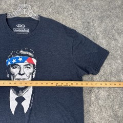Rowdy Gentleman Reagan Shirt Men’s Extra Extra Large Ronnie Ronald Bandana Flag