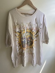 SUBLIME Long Beach Vintage T-SHIRT Sun Distressed Destroyed Size L/XL