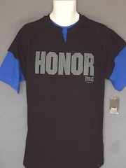 Men’s Everlast Honor T-Shirt Size Medium NEW Vintage Twofer Boxing Shirt Fight