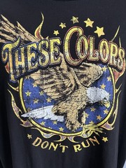 Way To Celebrate Patriotic Men’s XL Black Graphic T-Shirt These Colors Don’t Run