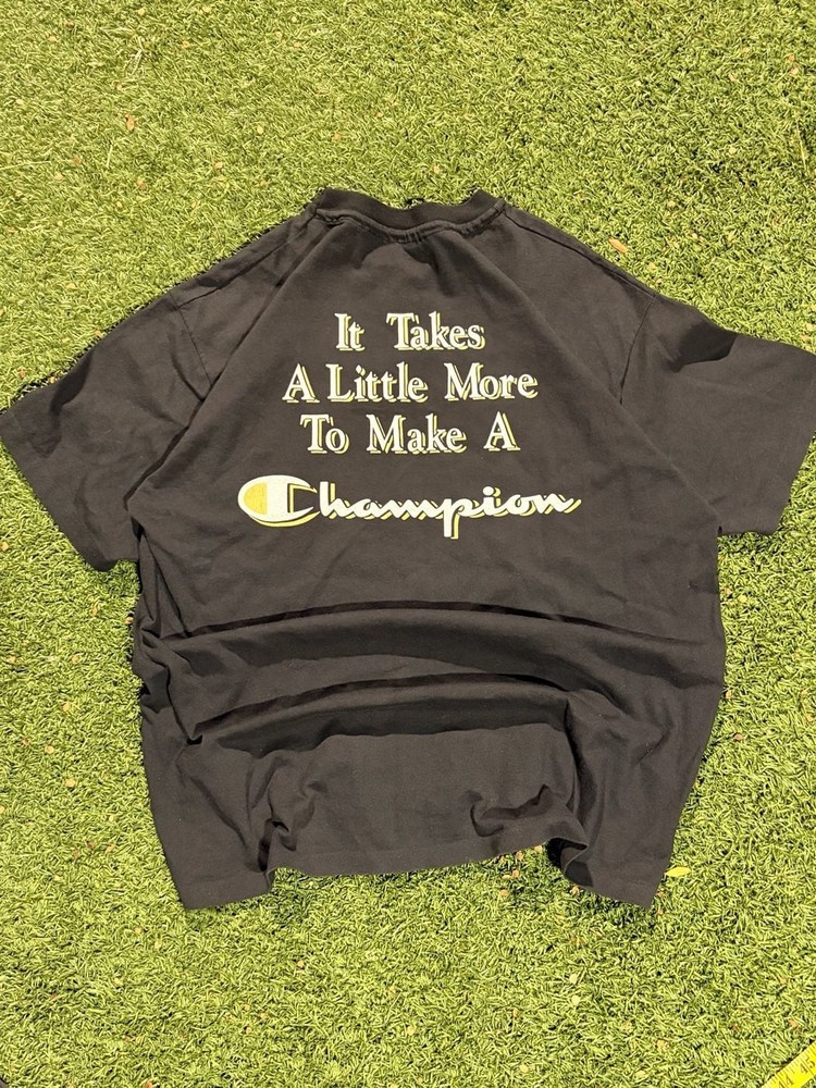 Vintage 90s Champion Wake Forest University ACC Baseball Single Stitch T-Shirt