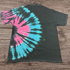 Street Fighter Chun-Li Vs M. Bison / Tie Dye Graphic T-Shirt Adult Size 2X-Large