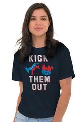 Kick Republicans Out Pro Democrat Liberal Political Left Classic T Shirt Tee