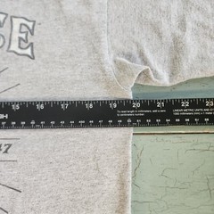 United States Navy U.S. Navy Gray Short Sleeve Tee Bayside Sz Medium Made in USA