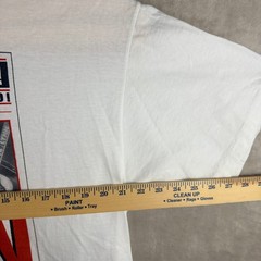 VINTAGE 90s Loretta Lynn T Shirt Men XL White Tour Honky Tonk Girl Country