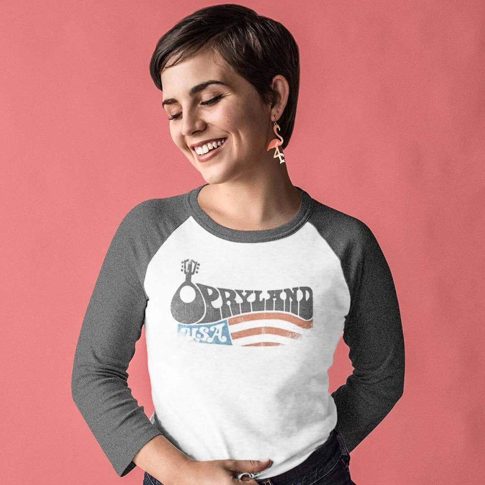 Opryland USA Nashville unisex 3/4 sleeve raglan baseball t-shirt