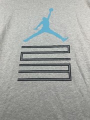 Air Jordan Brooklyn AJ11 Graphic Long-Sleeve T-Shirt IM6507-050 Gray XL NWT