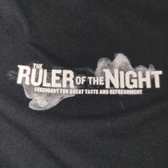 Y2K Miller Lite The Ruler Of The Night Vampire Beer T-Shirt Men’s Size XL Black