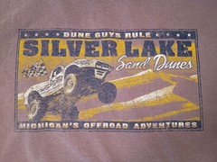 Gildan Ultra Cotton Purple Silver Lake Sand Dunes Michigan Graphic Tee Men’s XL