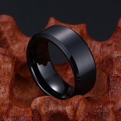 Tungsten Ring 4mm 6mm 8mm Matte Finish Men’s Wedding Finger Ring Gold/Silver/…