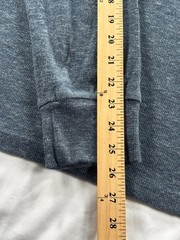 LEVI’S Strauss Henley Mens Sz XXL L/S Shirt Top Blue Thermal