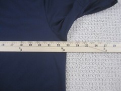Greg Norman Shirt Mens Large Blue Casual Polo PlayDry Polyester Short Sleeve