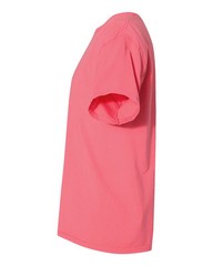 🔥 Comfortwash By Hanes Men Garment-dyed T-shirt Short Sleeve Coral Craze XL
