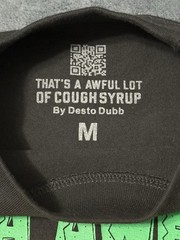 That’s A Awful Lot Of Cough Syrup “Cinco De Mayo” Desto Dubb Tee Size M