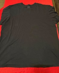 Huge Lot of 12 Gildan Platinum Men’s 2XL Black Crew neck T Shirts free shipping