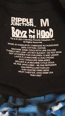 Boyz N The Hood Ice Cube Ripple Junction Dough Boy Tre Black Graphic T-Shirt M