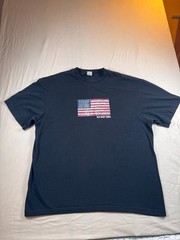 Y2K 2004 Old Navy American Flag T-Shirt XXL Vintage Early 2000s
