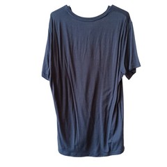 Unbound Merino Men’s Charcoal Gray V Neck Short Sleeve T-Shirt Size L
