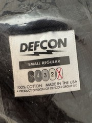 DEFCON Group Men’s Small Tee – Black – Brand New In Sealed Bag