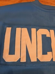 Headgear Classics Napoleon Dynamite Uncle Rico Jersey L 2004 Blue #82 Jon Gries