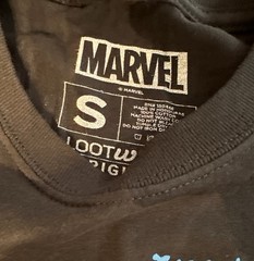 NEW Black Panther Marvel Black Cotton T Shirt Classic Fit Size S Small