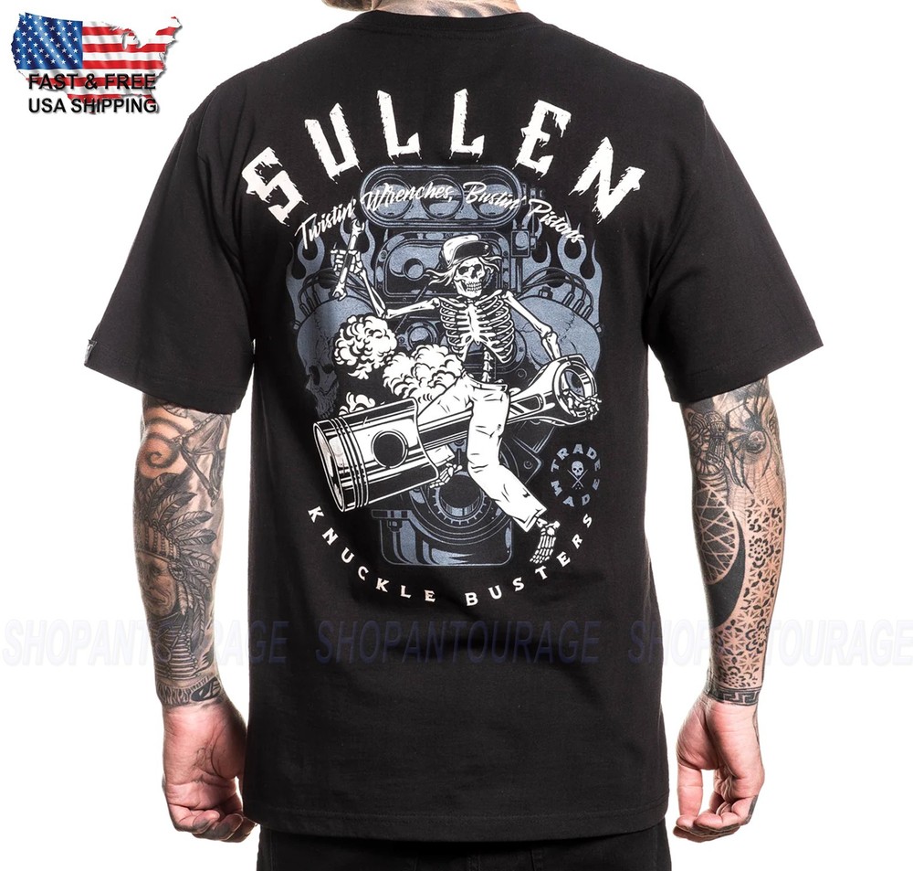 Sullen Art Collective Knuckle Buster Standard SCM7702 Short Sleeve Men`s T-shirt