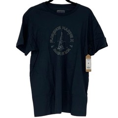 NEW! Florence Marine X Men’s Large Catamaran Organic Navy T-Shirt $38 msrp M5-2