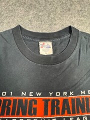 VTG Majestic Faded MLB Baseball Spring Training Mets XL Shirt USA Made DISTRESS