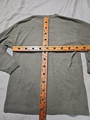 Field Master Shirt Mens Medium Gray Henley Outdoor Casual Daily Preppy Tee