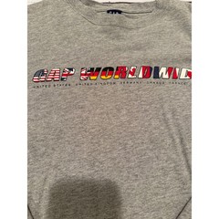 Vintage Gap Worldwide Long Sleeve Shirt Size S