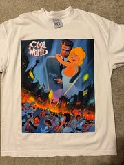 Cool World Modern Movie Shirt Size Large False Reality Brad Pitt Kim Basinger