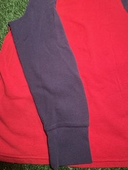 Polo Ralph Lauren Colorblock Waffle-Knit Thermal Long-Sleeve Shir Size L
