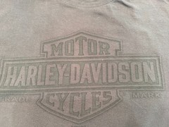HARLEY DAVIDSON Vintage Tee Shirt JACKSON HOLE WYOMING Long Sleeve X-Large NICE!